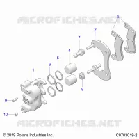 BRAKES, PINZA FRENO POSTERIORE