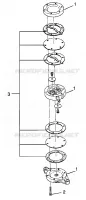 POMPA DI BENZINA Storm 0975782, Storm S.E. H975782, European Storm S.E. E975782, (4937823782D007)