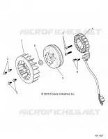 ENGINE, STATOR AND FLYRUOTA