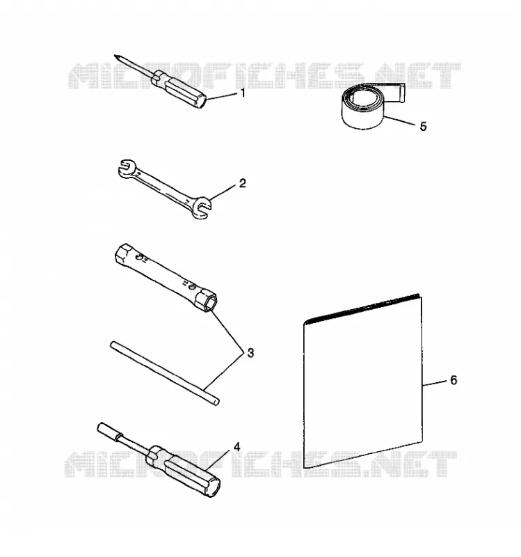 KIT DI STRUMENTI Trail RMK 0980961 (4942214221C012)