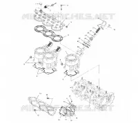 CYLINDER, HEAD   SCARICO VALVOLE
