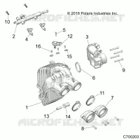 ENGINE, INTAKE AND CORPO FARFALLATO