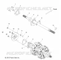 TRASMISSIONE, JACKSHAFT and ALBERO DI TRASMISSIONE