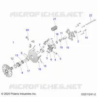 TRASMISSIONE, PRIMARY CLUTCH