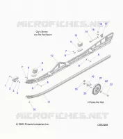 SUSPENSION, RAIL, LH/RH