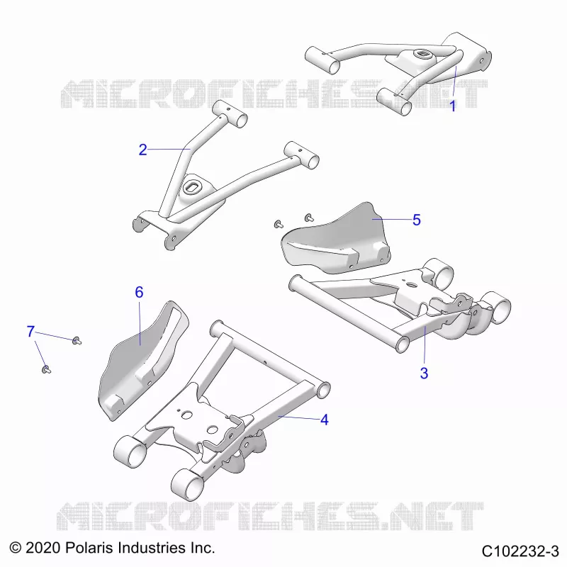 SOSPENSIONE POSTERIORE CONTROL ARMS