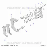BRAKES, PINZA POSTERIORE