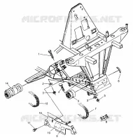 TRANSMISSIONE ANTERIORE XPLORER 400L W969140 (4935983598B002)