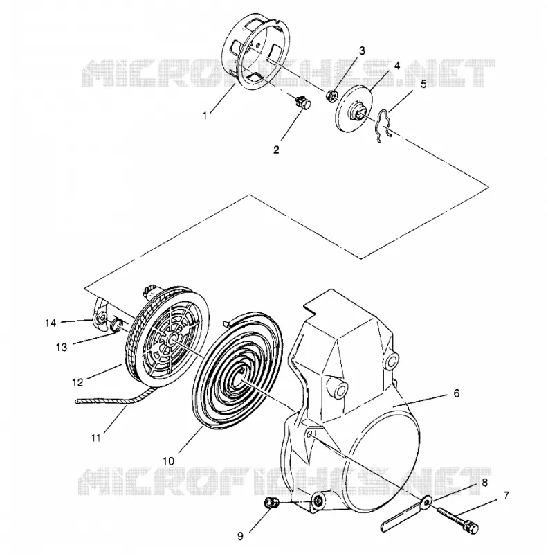 AUTOAVVOLGENTE ASSEMBLY 500 CARB 0962764, 500 CARB SKS 0962564,  500 CARB S (4931873187D006)