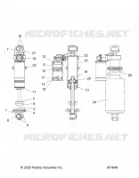 SUSPENSION, SHOCK ANTERIORE TRACK