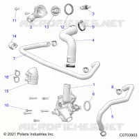 MOTORE, WATERPUMP AND BYPASS
