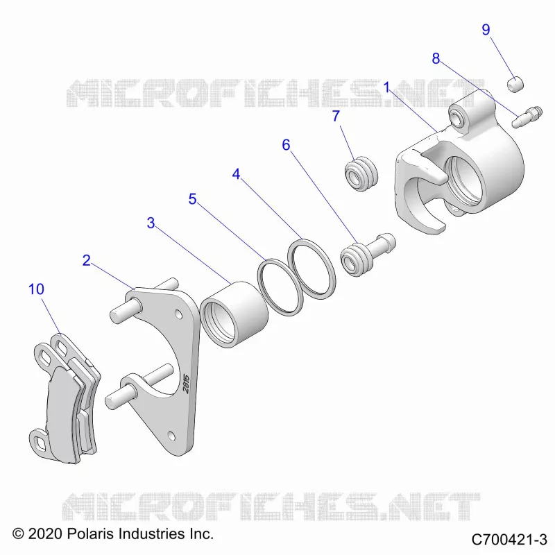 BRAKES, PINZA POSTERIORE