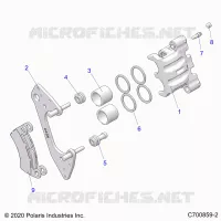 FRENO ANTERIORE CALIPER