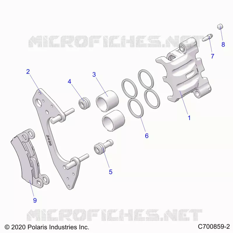 FRENO ANTERIORE CALIPER