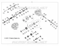 TRASMISSIONE, PRINCIPALE SCATOLA INGRANAGGI INTERNALS