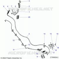 TRASMISSIONE, GEAR SELECTOR AND THROTTLE CABLE