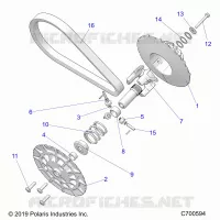 TRASMISSIONE, SECONDARY CLUTCH
