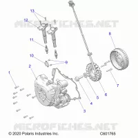 ELETTRICO, IGNITION SYSTEM, W/STATOR COVER