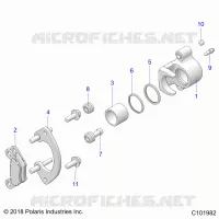 BRAKES, PINZA POSTERIORE