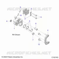 BRAKES, PINZA FRENO ANTERIORE