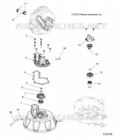 ENGINE, COOLING SYSTEM AND POMPA DELL'ACQUA