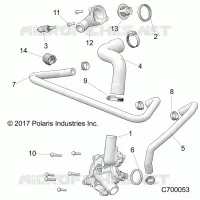 MOTORE, WATERPUMP AND BYPASS