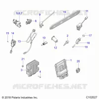 INTERRUTTORI, SENSORS, ECU AND CONTROL MODULES