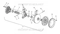 TRASMISSIONE FRIZIONE ASSEMBLY LITE/0933433,STARLITE/0933427 and  LITE DELUXE/093343 (4922972297019A)
