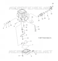 MOTORE, CARBURATORE, LOWER
