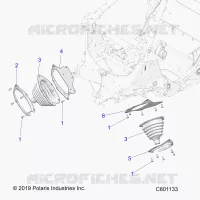 TELAIO, TIE ROD BOOT ASM.