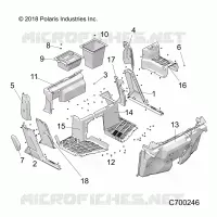 CARROZZERIA INFERIORE ANTERIORE AND ROCKERS
