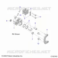 BRAKES, PINZA FRENO ANTERIORE