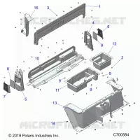 CARROZZERIA POSTERIORE CLOSEOFF, AND FENDERS