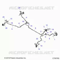 BRAKES, BRAKE LINES AND CILINDRO PRINCIPALE