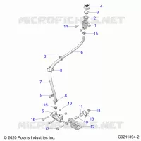 BRAKES, BRAKE PEDAL AND CILINDRO PRINCIPALE