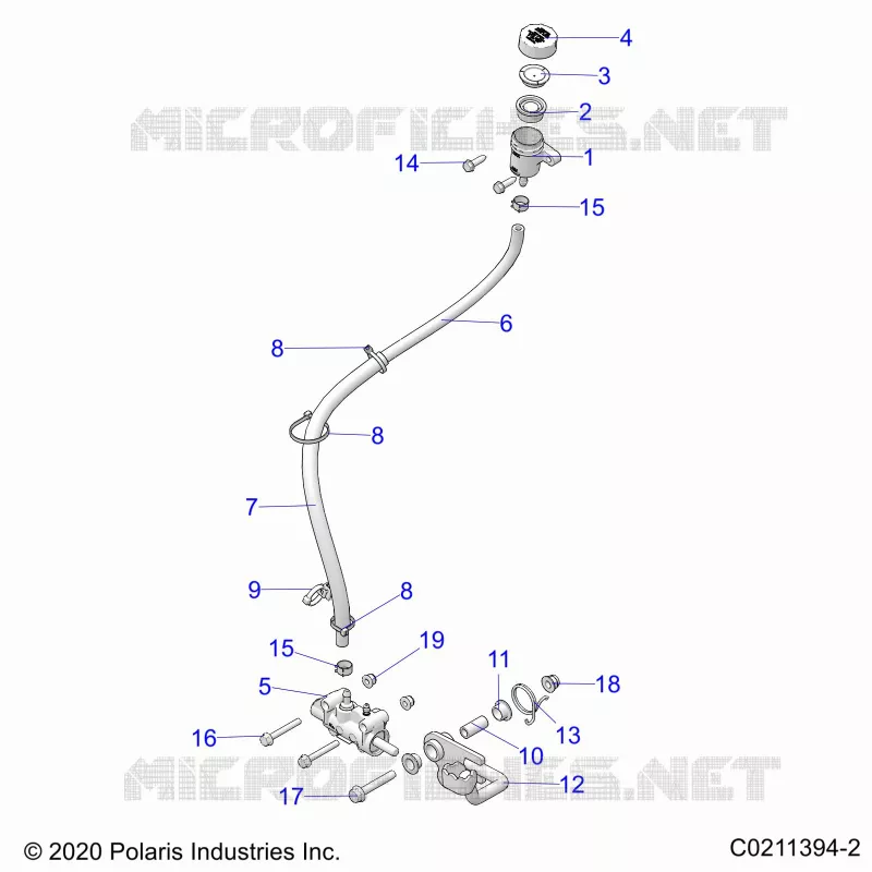 BRAKES, BRAKE PEDAL AND CILINDRO PRINCIPALE