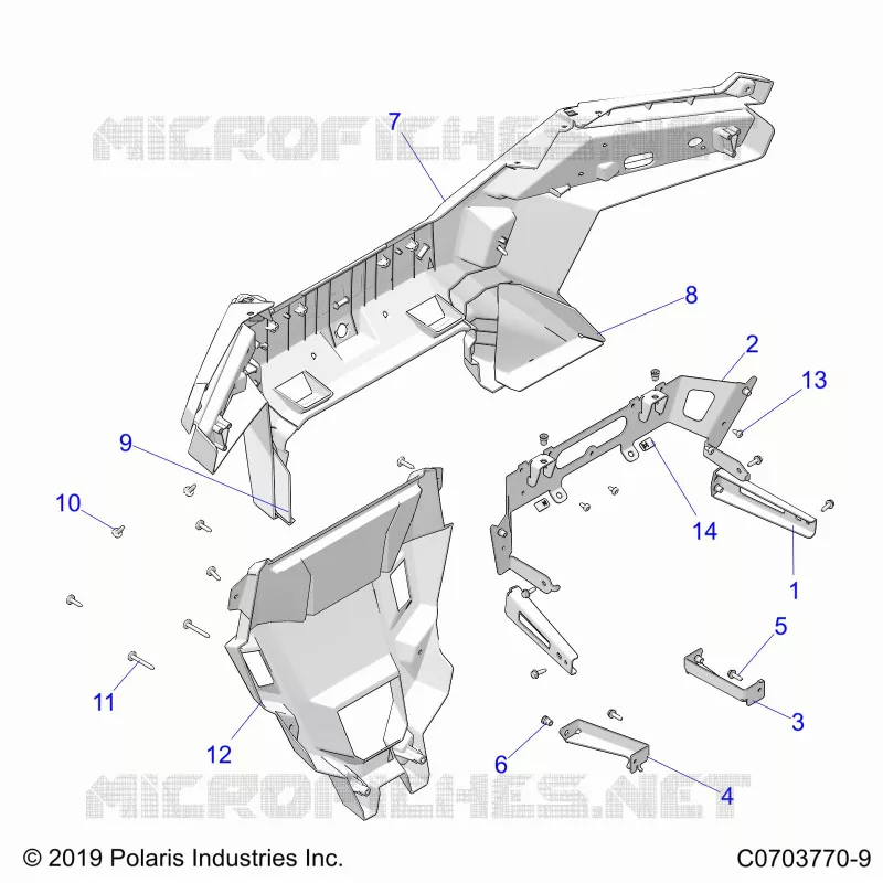 CARROZZERIA POSTERIORE BUMPER