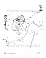 SISTEMA DI ALIMENTAZIONE CARBURANTE, FUEL TANK ASM.