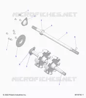 DRIVE TRAIN, JACKSHAFT AND ALBERO DI TRASMISSIONE