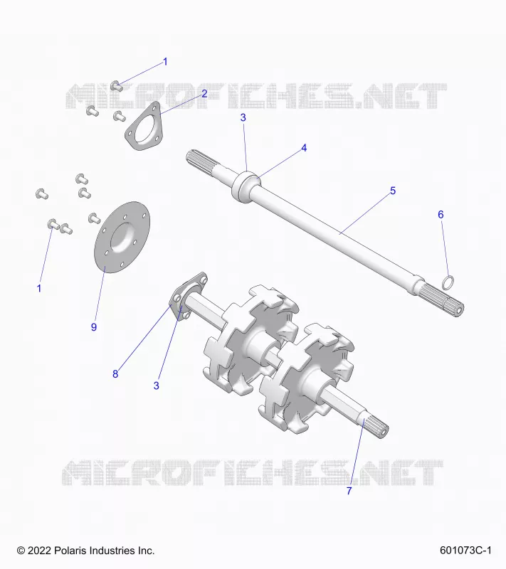 DRIVE TRAIN, JACKSHAFT AND ALBERO DI TRASMISSIONE