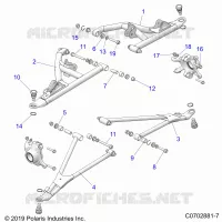 SOSPENSIONI ANTERIORI CONTROL ARMS