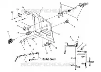CONSOLE XLT RMK 0960956, XLT SKS 0960556, AND EUROPEAN XLT SKS E960556 (4931813181A012)