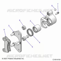 BRAKES, PINZA POSTERIORE