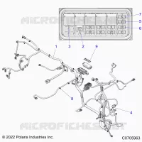 ELETTRICO, WIRE HARNESSES, CHASSIS- R22MAA50A1/A7 (C0705963)