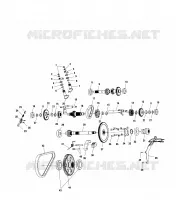SCATOLA DEGLI INGRANAGGI (INTERNAL COMPONENTS)