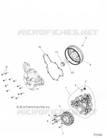 MOTORE, STATOR AND COVER