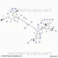 BRAKES, BRAKE LINES AND CILINDRO PRINCIPALE