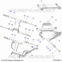 SOSPENSIONE POSTERIORE CONTROL ARMS