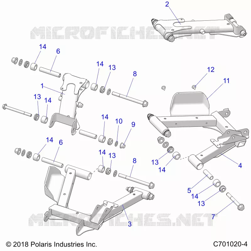 SOSPENSIONE POSTERIORE CONTROL ARMS
