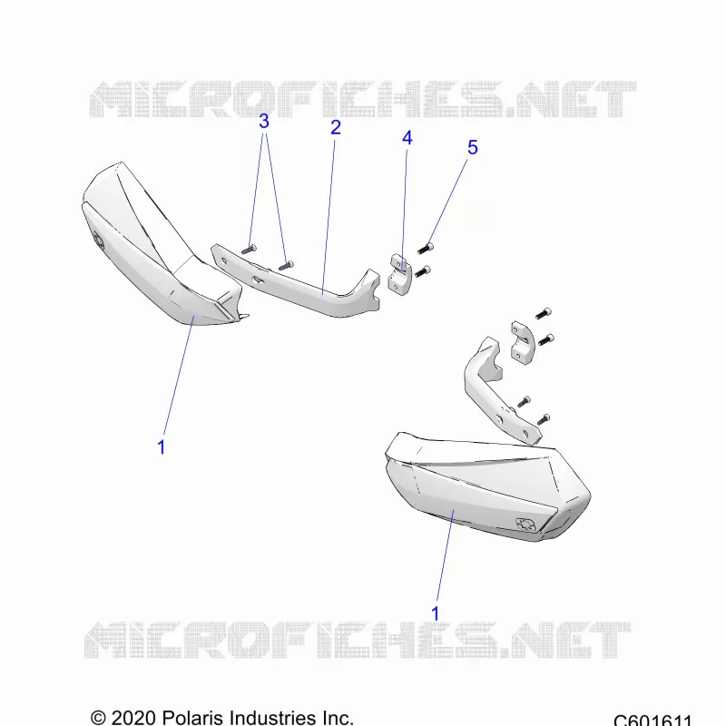STEERING, HAND GUARDS